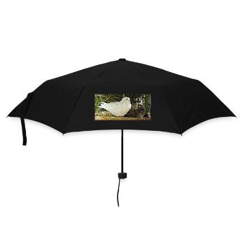The dove bringing peace - Umbrella (small) - black - Front