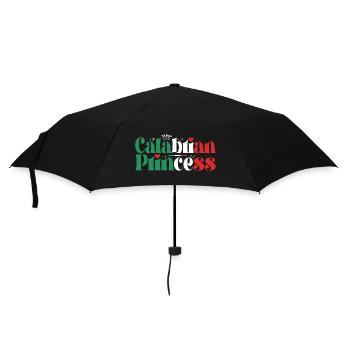 Calabrian Princess Italian Family - Umbrella (small) - black - Front