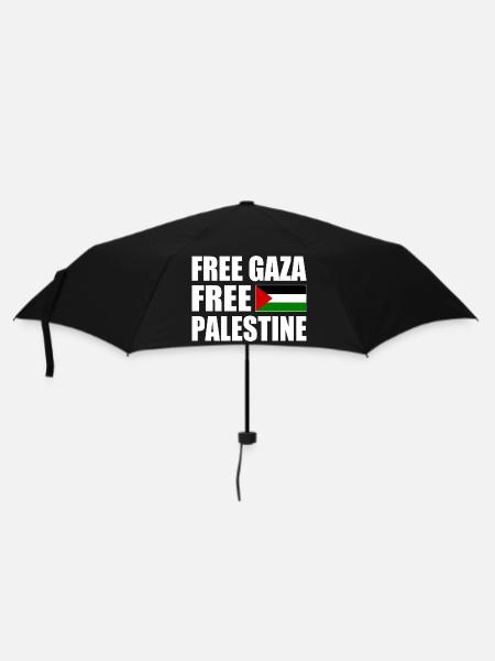 Free palestine - Parapluie standard - noir