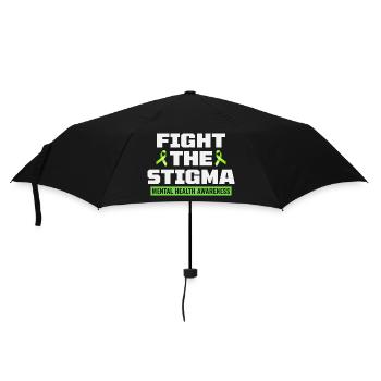 Mental Health Awareness - Umbrella (small) - black - Front