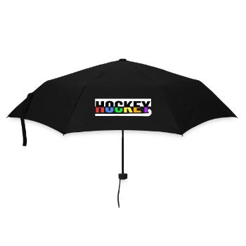 hockey feldhockey fieldhockey hallenhockey 7m - Regenschirm (klein) - Schwarz - Vorne