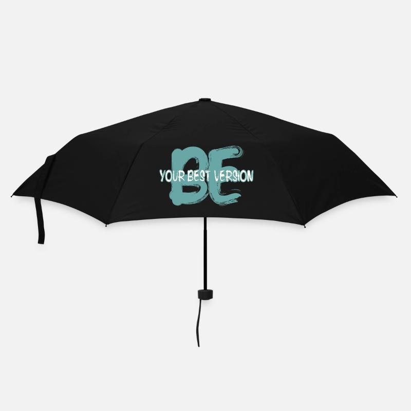 Be the best version of yourself - Umbrella (small) - black