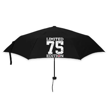 51ST BIRTHDAY COLLEGE LIMITED EDITION 1975 - Umbrella (small) - black - Front