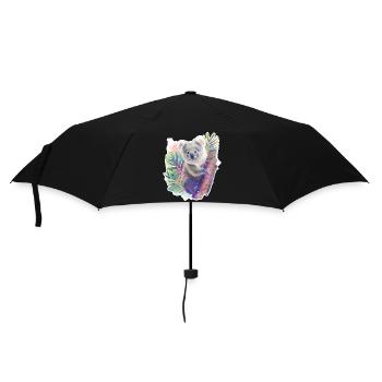 Koala | Koala bear - Umbrella (small) - black - Front