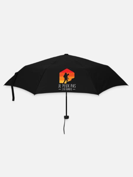 J'peux Pas J'ai Rando - Parapluie standard - noir