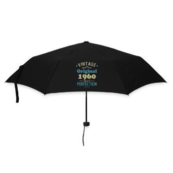 Cadeau D'anniversaire 1960 Rétro Vintage 1960 - Parapluie standard - noir - Devant