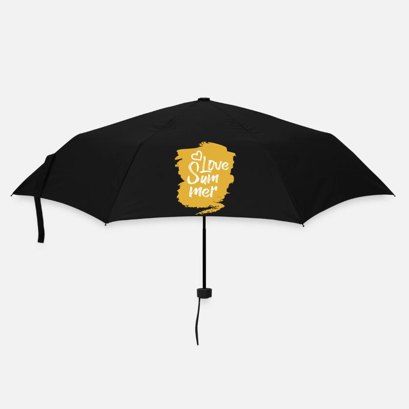I love summer - Umbrella (small) - black