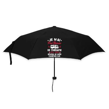 Pas besoin de thérapie, Juste de mon camping-car - Parapluie standard - noir - Devant