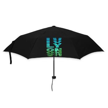 Lyon France Ville Skyline Accueil Amour - Parapluie standard - noir - Devant