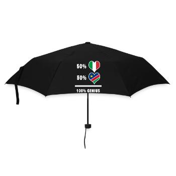 Brillante Italie et Namibie / Cadeau - Parapluie standard - noir - Devant