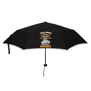 Les meilleurs hommes deviennent motards - Parapluie standard - noir - Devant