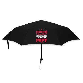 Cadeau nouveau challenge être le meilleur papy - Parapluie standard - noir - Devant