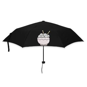 Ramen Nudeln Japan Küche - Regenschirm (klein) - Schwarz - Vorne