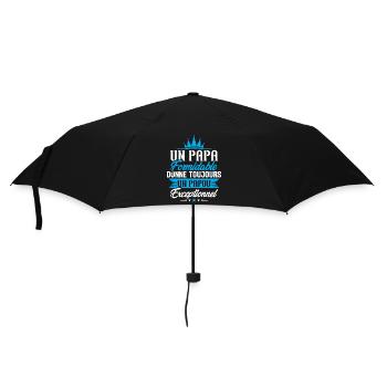 Un Papa Formidable Donne Toujours un papou - Parapluie standard - noir - Devant
