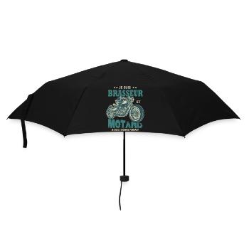 motard parfait brasseur parfait bière - Parapluie standard - noir - Devant