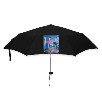 Chefchaoun the Blue city - Umbrella (small) - black - Front