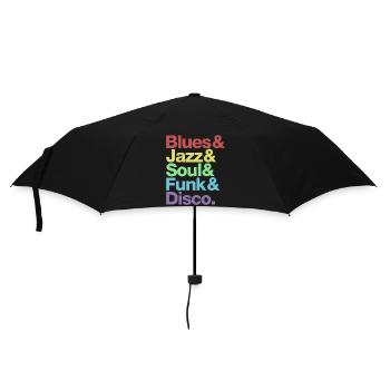 Blues Jazz Soul Funk Disco - Parapluie standard - noir - Devant