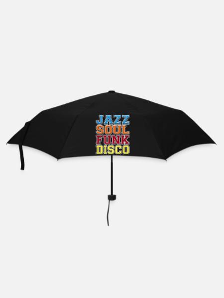 Jazz soul funk disco - Parapluie standard - noir