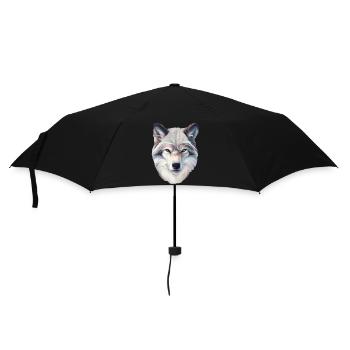 Wolf - Umbrella (small) - black - Front