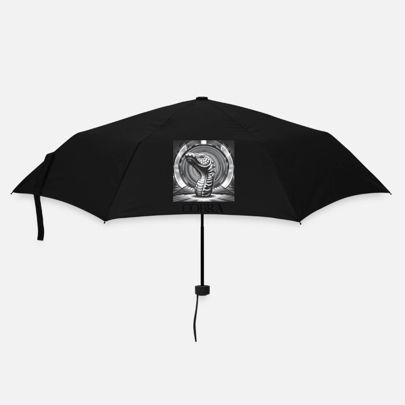Cobra - Regenschirm (klein) - Schwarz
