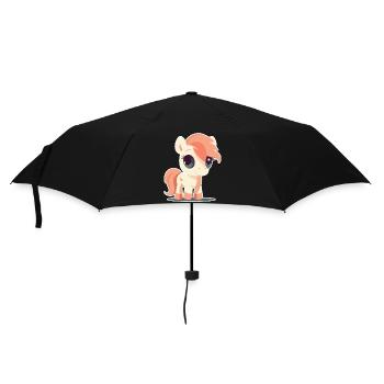 Pony - Umbrella (small) - black - Front