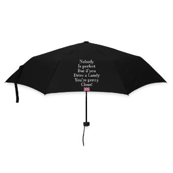 Drive a Landy - Umbrella (small) - black - Front