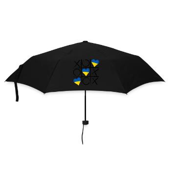 Warm Ukr-TicToe - Umbrella (small) - black - Front