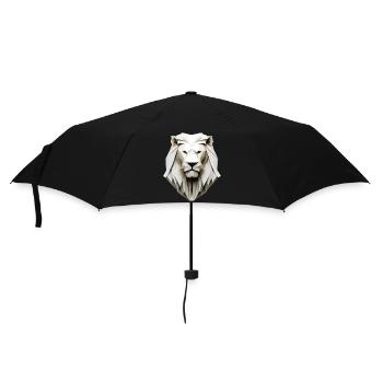 Origami Lion - King of the Art of Folding - Umbrella (small) - black - Front