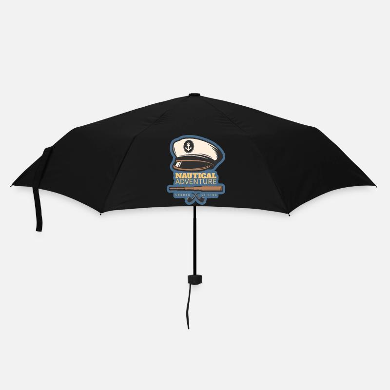 Wassersport - Regenschirm (klein) - Schwarz