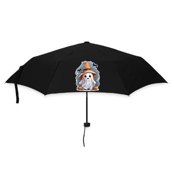 Ghosti - Regenschirm (klein) - Schwarz - Vorne