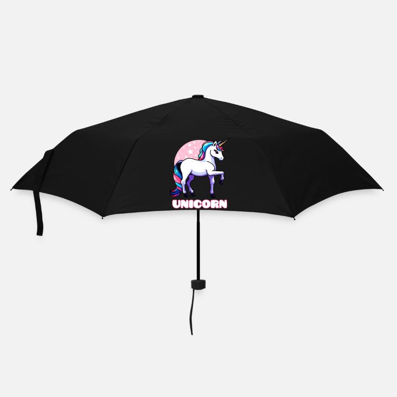Unicorn - Umbrella (small) - black