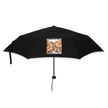 Matera, Italy - Historical architecture in the - Umbrella (small) - black - Front