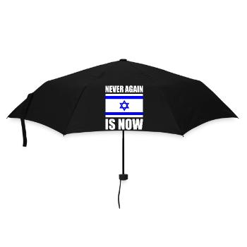 Never again is now - Parapluie standard - noir - Devant