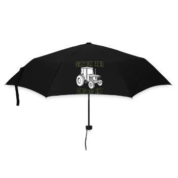 Stirbt der Bauer stirbt das Land Bauernproteste - Regenschirm (klein) - Schwarz - Vorne