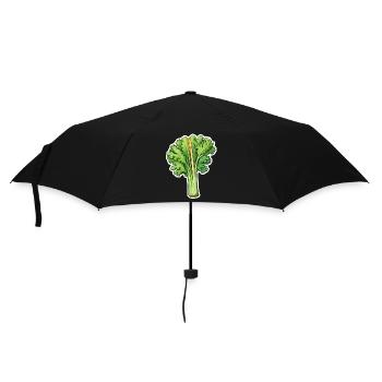 Céleri ou céleri - Parapluie standard - noir - Devant