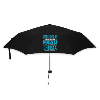 Conception du nom de Christa - Parapluie standard - noir - Devant