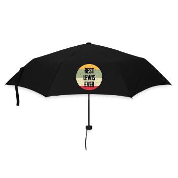 Best Lewis Ever - Regenschirm (klein) - Schwarz - Vorne
