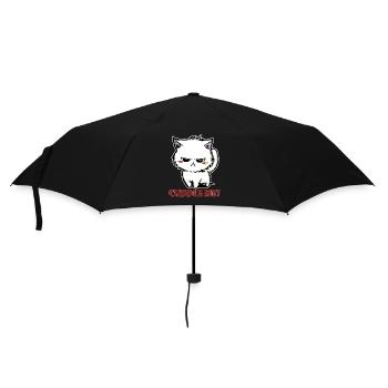 cuddle me - Regenschirm (klein) - Schwarz - Vorne