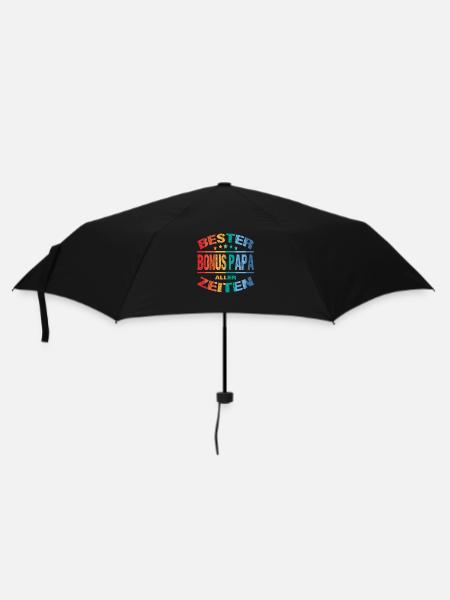 Stepdad Bonusdad Proud Stepdad - Umbrella (small) - black