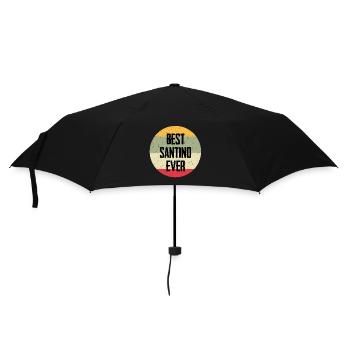 Best Santino Ever - Regenschirm (klein) - Schwarz - Vorne