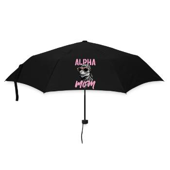Alpha Mom Drôle Dinosaure Maman Style Dinosaure - Parapluie standard - noir - Devant