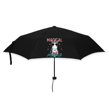 Maman magique Licorne élégante femme drôle maman - Parapluie standard - noir - Devant