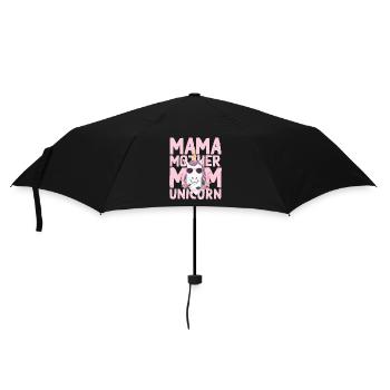 Licorne Maman Drôle Élégant Licorne Femme - Parapluie standard - noir - Devant