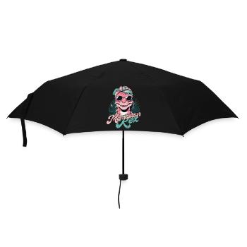 Mamasaur Rex Funny Dinosaur Mother Style - Umbrella (small) - black - Front
