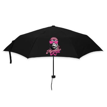 Mamasaur Rex Funny Dinosaur Mother Style - Umbrella (small) - black - Front