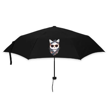 Mignon Chat Maman Cat Amant Maman Style - Parapluie standard - noir - Devant