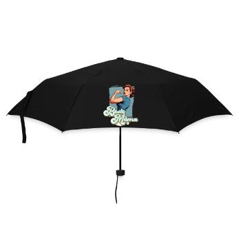 Best Mom Proud Mom Funny Mom Design - Umbrella (small) - black - Front