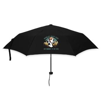 World Best Dog Dad Beagle Funny - Umbrella (small) - black - Front