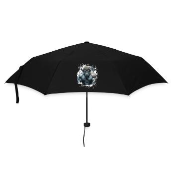 Muscle de bison Bodybuilding Beast - Parapluie standard - noir - Devant