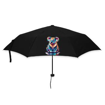 Koala - Umbrella (small) - black - Front